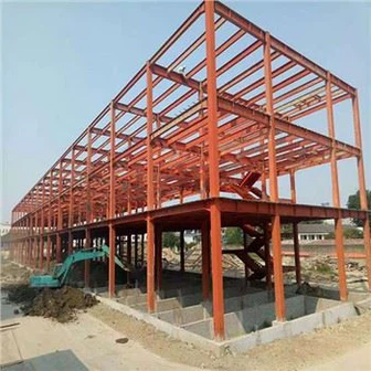 Майстерня двоповерхової сталевої конструкції